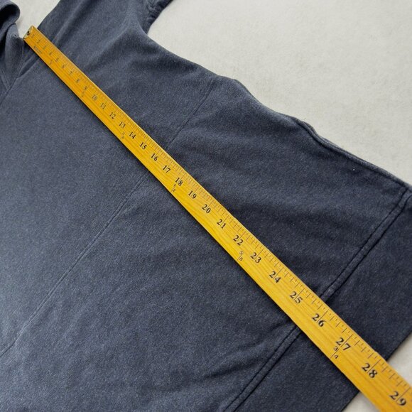 Lululemon Cut Above Hoodie Expression Women’s 8 Heathered Naval Blue Side Slits - Picture 9 of 10